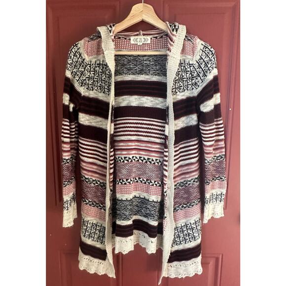 Pink Rose Sweater/Cardigan/Hoodie - Picture 1 of 8